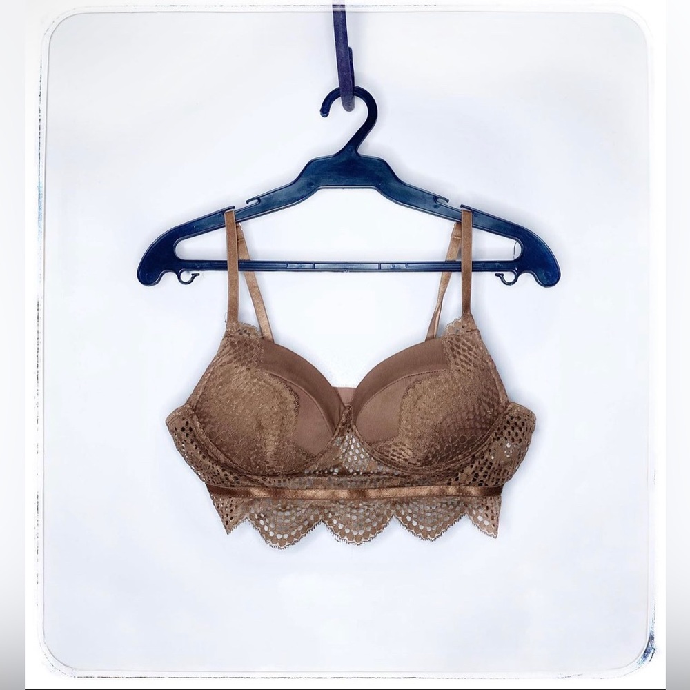Brown Bralette Top